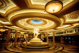 Lobby of Hotel and Casino Cesar's Palace, Las Vegas, Nevada, USA, America