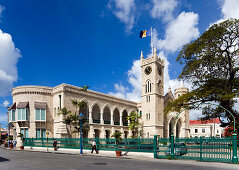 Parliament building, Bridgetown, Barbados, Caribbean