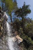 Kaledonia Waterfalls, near Pano Platres, Troodos mountains, South Cyprus, Cyprus