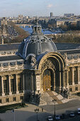 Petit Palais gebaut für die Weltausstellung 1900, Eisen-Glas-Halle, Belle Epoque, Kunstmuseum, Paris, Frankreich