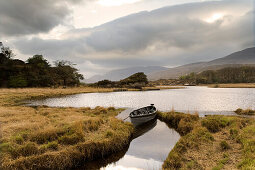 Berglandschaft in Nationalpark Killarney, County Kerry, Irland, Europa