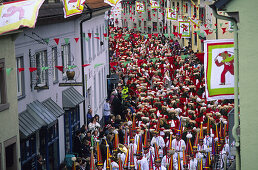 Mardi Gras parade, Elzach, Baden-Wurttember, Germany