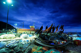 Europa, England, East Sussex, Hastings, Fischerboot