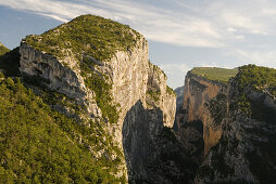 Grand Canyon du Verdon, Blick auf die Verdonschlucht, Alpes-de-Haute-Provence, Provence, Frankreich