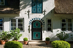 Thatched House, Niblum, Föhr Island, North Frisian Islands, Schleswig-Holstein, Germany