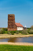 St. Salvator Church, Pellworm Island, North Frisian Islands, Schleswig-Holstein, Germany