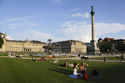 New Castle, Stuttgart, Baden-Wurttemberg, Germany