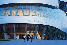 Mercedes-Benz Museum, Bad Cannstatt, Stuttgart, Baden-Wurttemberg, Germany