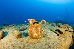 Artefakte des U-Bootes USS Apogon, Marschallinseln, Bikini Atoll, Mikronesien, Pazifik