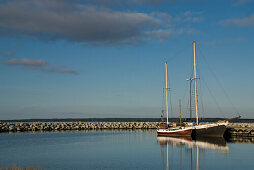 Hafen von Farösund, Gotland, Schweden, Skandinavien, Europa