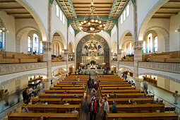 Innenaufnahme, Deutschlands größte Synagoge Rykestraße, Prenzlauer Berg, Berlin