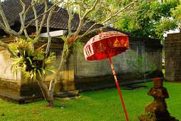 Bungalow at the garden of the Chedi Club, GHM hotel, Ubud, Bali, Indonesia, Asia