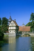 Schloss Burgsteinfurt, Steinfurt, Münsterland, Nordrhein-Westfalen, Deutschland