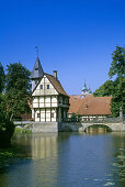 Steinfurt castle, Steinfurt, Munsterland, North Rhine-Westphalia, Germany