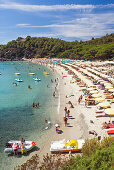 Beach at Fetovaia, Elba, Toskana, Italy, Europe