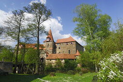 Wenzelschloss, Lauf an der Pegnitz, Fränkische Schweiz, Mittelfranken, Bayern, Deutschland