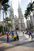 Catedral da Se, Praca da Se, Sao Paulo, Brasilien