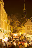 Weihnachtsmarkt, Annaberg-Buchholz, Erzgebirge, Sachsen, Deutschland