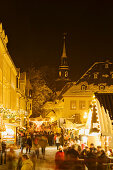 Weihnachtsmarkt, Annaberg-Buchholz, Erzgebirge, Sachsen, Deutschland