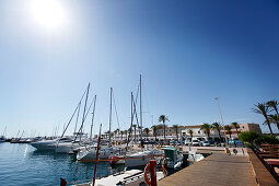 Hafen La Savina, Formentera, Balearen, Spanien
