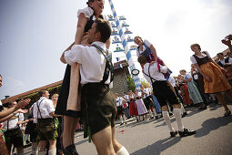 May dance, Munsing, Bavaria, Germany