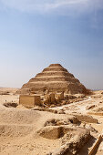 Saqqara Step Pyramid of Pharaoh Djoser, Egypt, Saqqara