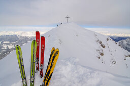 Skitour, Dürrenstein, Hochpustertal, Südtirol, Italien, Model relased