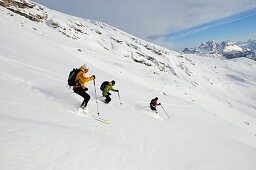 Ski Tour, Duerrenstein, South Tyrol, Italy, model released