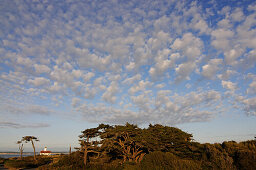 Point Wilson Lighthouse, Fort Worden State Park, Port Townsend, Washington State, USA