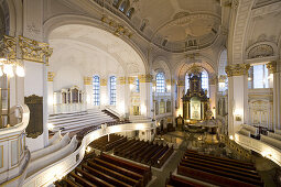 Kirche Sankt Michaelis, genannt Michel, Hamburg, Deutschland, Europa