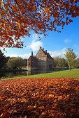 Burg Hülshoff, Havixbeck, Münsterland, Nordrhein-Westfalen, Deutschland