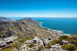 View from Table Mountain, Cape Town, Western Cape, South Africa, Africa