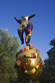 Tarot garden (Giardino dei Tarocchi) by Nikki de Saint Phalle in Capalbio, Maremma, Tuscany, Italy