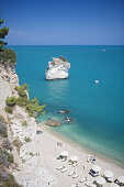 Strandresort in der Baia delle Zagare, Gargano, Apulien, Italien