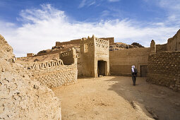 Altstadt von Ghat, Libyen, Sahara, Nordafrika