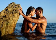 Adult, Couple, Feelings, Love, Man, Nude, Nudism, Nudity, Relationship, Relax, Relaxing, Sexual, Together, Two, Woman, A75-958274, agefotostock 