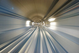 U-Bahn Tunnel, Dubai, VAE, Vereinigte Arabische Emirate, Vorderasien, Asien