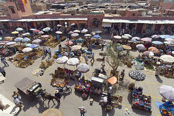 The Spice Market, Marrakech, Morocco, Africa