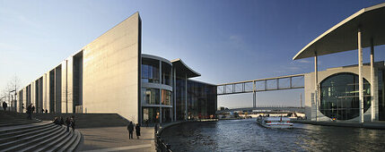 Paul-Löbe-Building, Governmental quarter, Berlin, Germany