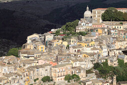 Blick auf das barocke Ragusa Ibla, Provinz Ragusa, Sizilien, Italien, Europa
