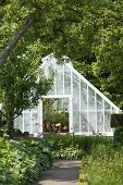 Gustav VI Adolf's greenhouse, Sofiero, Skane, Sweden