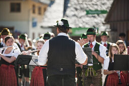 Almabtrieb, Königssee, Berchtesgadener Land, Oberbayern, Bayern, Deutschland