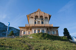 King's House on Schachen, Wetterstein range, Upper Bavaria, Germany