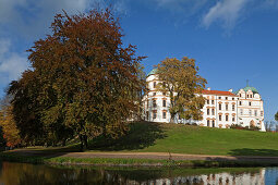 Celle castle in autumn, Celle, Lower Saxony, Germany