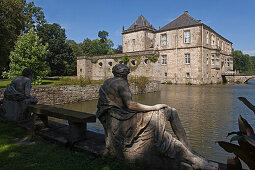 Gesmold castle, Gesmold, Melle, Lower Saxony, Germany