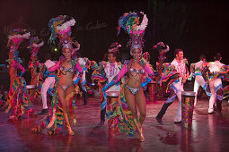 Colorful dance and music show at Tropicana Cabaret Club, Havana, Cuba