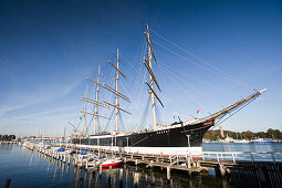 Ship Passat in habor of Travemunde, Lubeck, Schleswig-Holstein, Germany