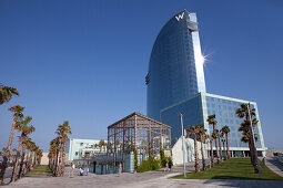 W-Hotel, Barceloneta, Barcelona, Catalonia, Spain