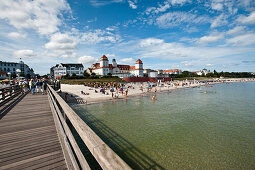 Seaside resort of Binz, Island of Rügen, Mecklenburg-Vorpommern, Germany