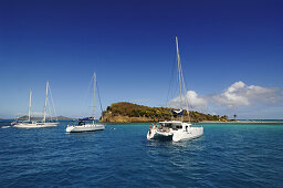 Segeltörn, Tobago Cays, Saint Vincent, Karibik